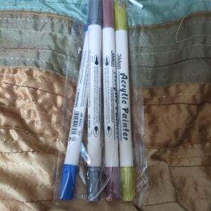 Nails at Play Acrylic Painter Set - Blue, Gray, Purple, Yellow